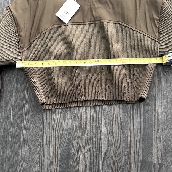 Dark dark green sweater - Picture 6 of 7